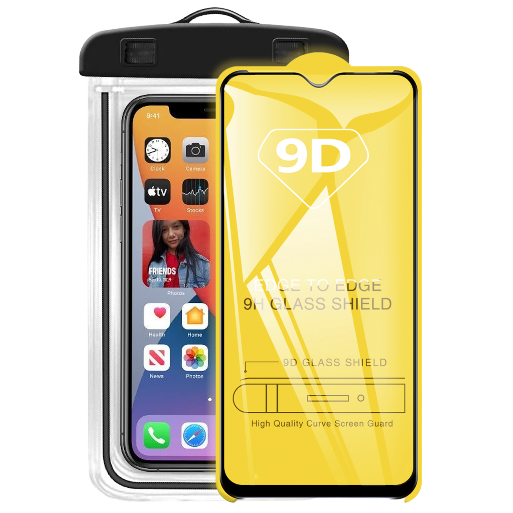 фото Защитное стекло qvatra для realme c25 комплект стекло, герметичный чехол