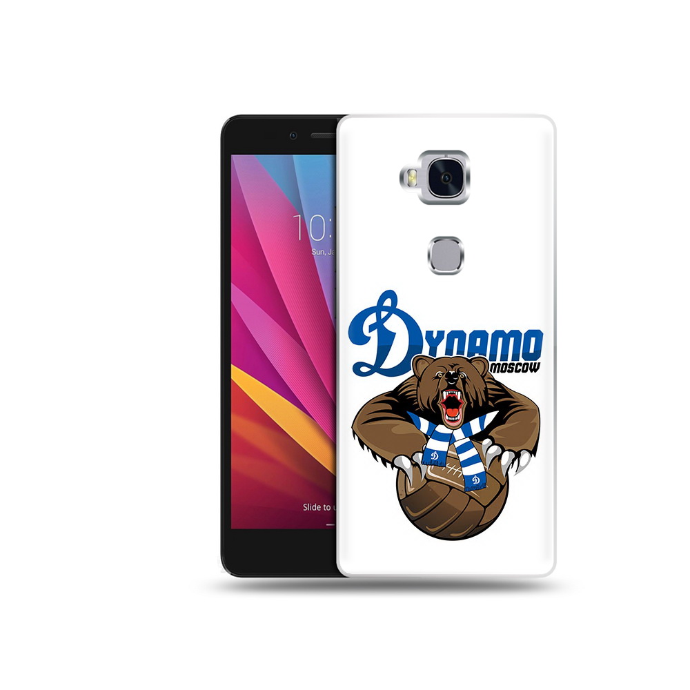 

Чехол MyPads Tocco для Honor 5X ФК Динамо медведь (PT24996.45.175), Прозрачный, Tocco
