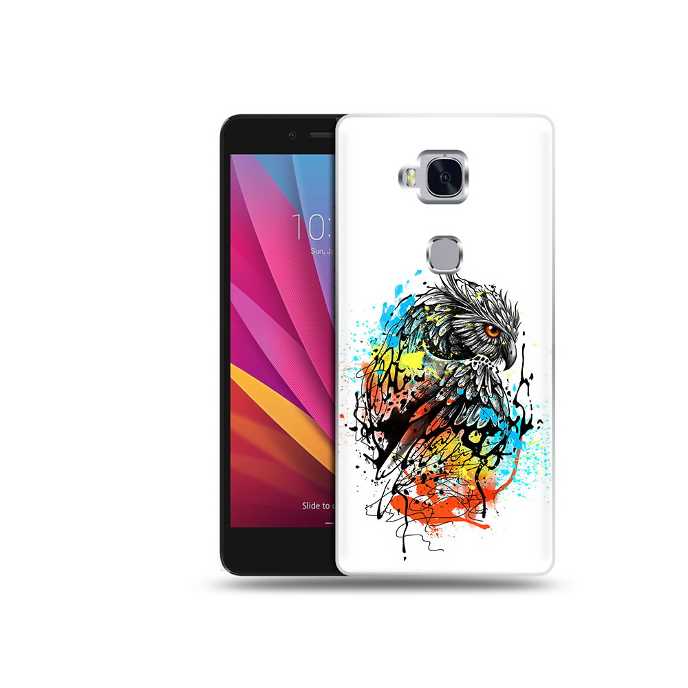 

Чехол MyPads Tocco для Honor 5X Творческая сова (PT24996.45.170), Прозрачный, Tocco