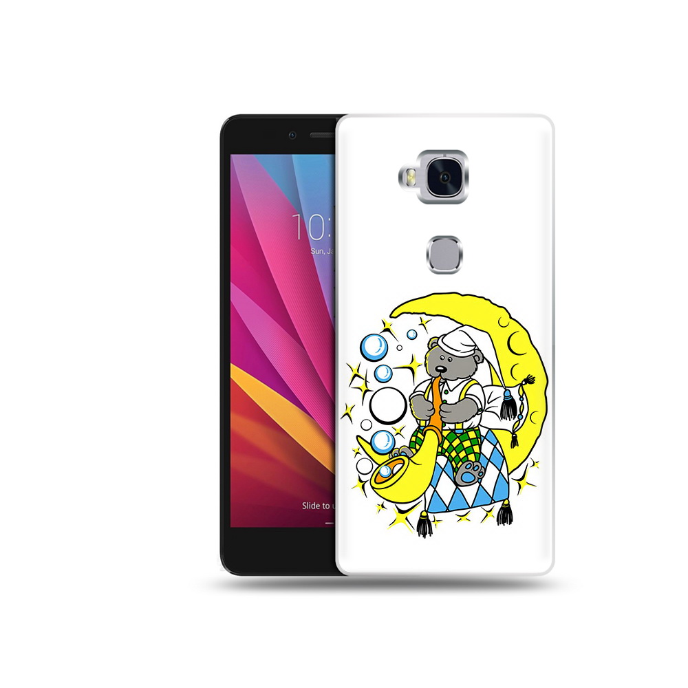 

Чехол MyPads Tocco для Honor 5X Сырная луна (PT24996.45.167), Прозрачный, Tocco