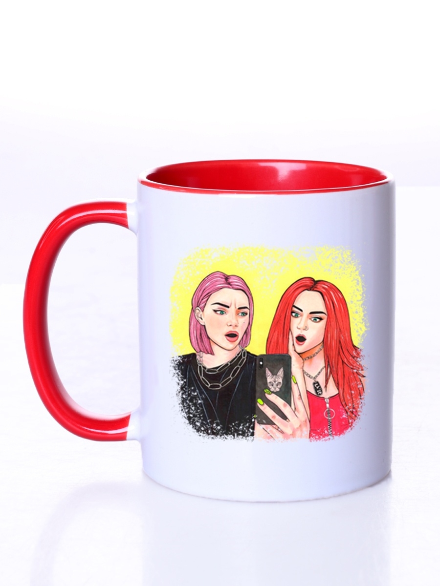 фото Кружка сувенирshop музыкальная рок-группа "кис кис" 330 мл сu-mgkk1-ri/s