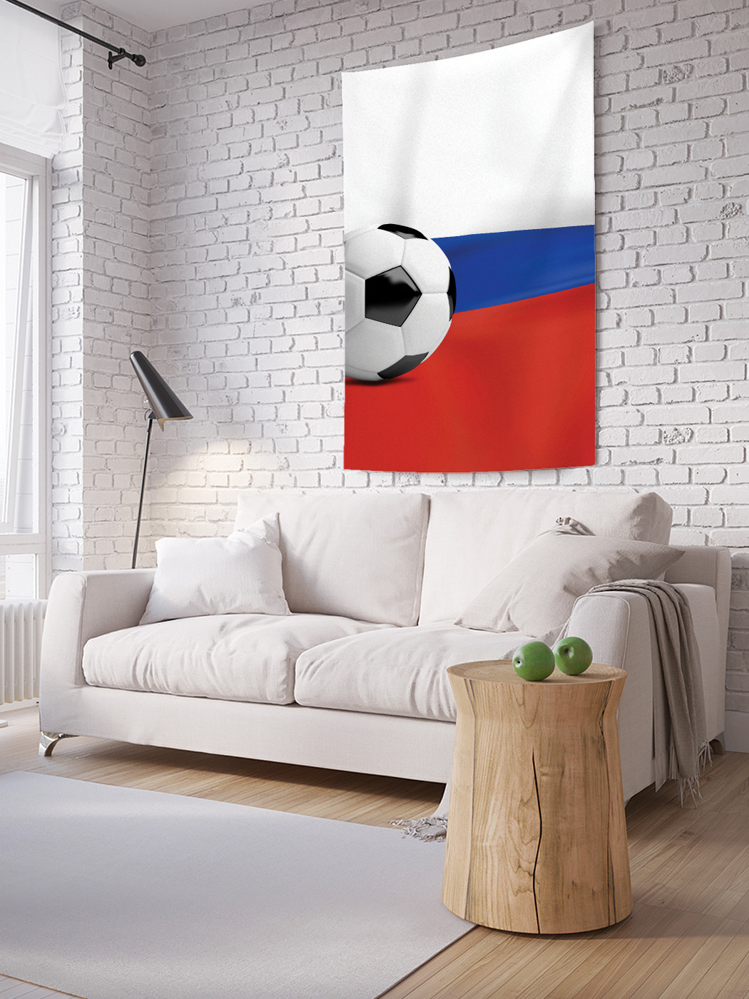 

Вертикальное фотопанно на стену JoyArty Футбольная Россия 150x200 см, Футбольная Россия