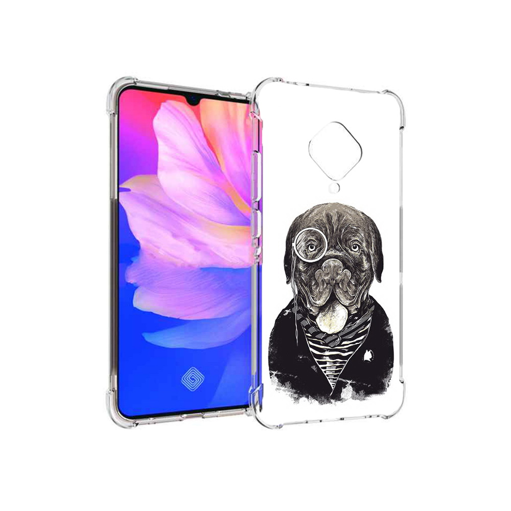 

Чехол MyPads Tocco для Vivo V17 солидный песик (PT147343.378.615), Прозрачный, Tocco