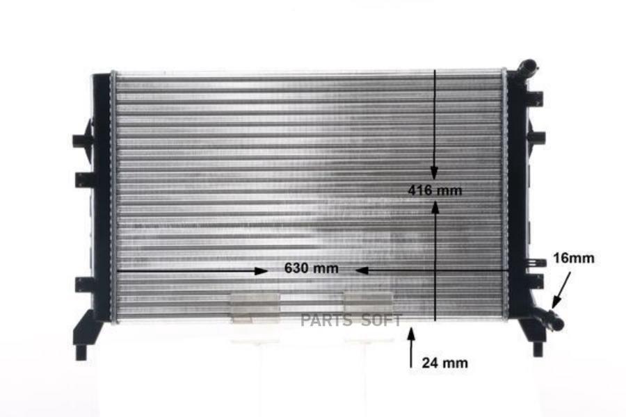 

Радиатор Охлаждения Knecht/Mahle Cr1382000s Mahle/Knecht арт. CR1382000S