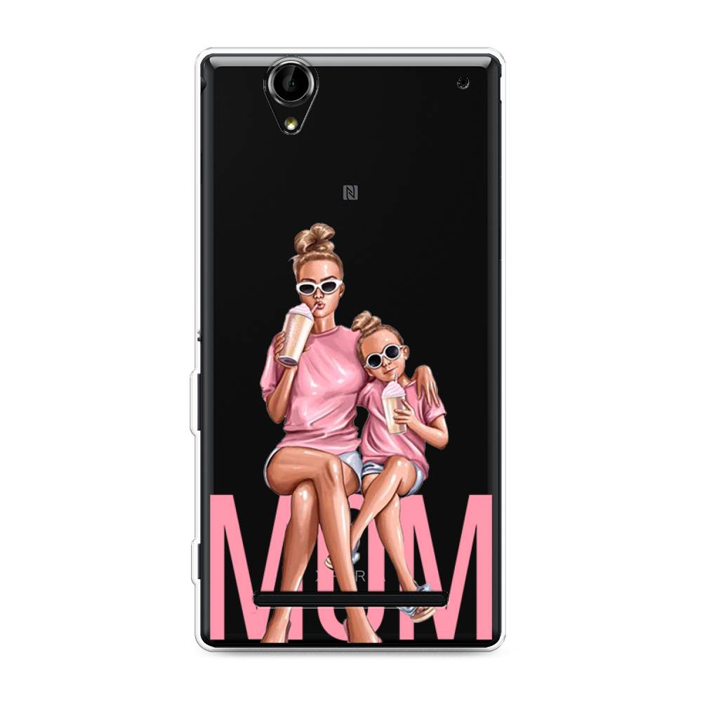

Чехол Awog на Sony Xperia T2 Ultra "Lovely mom", Разноцветный, 50950-7