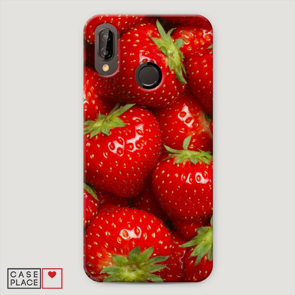 

Чехол Awog "Клубника" для Huawei Nova 3E, 65620-7