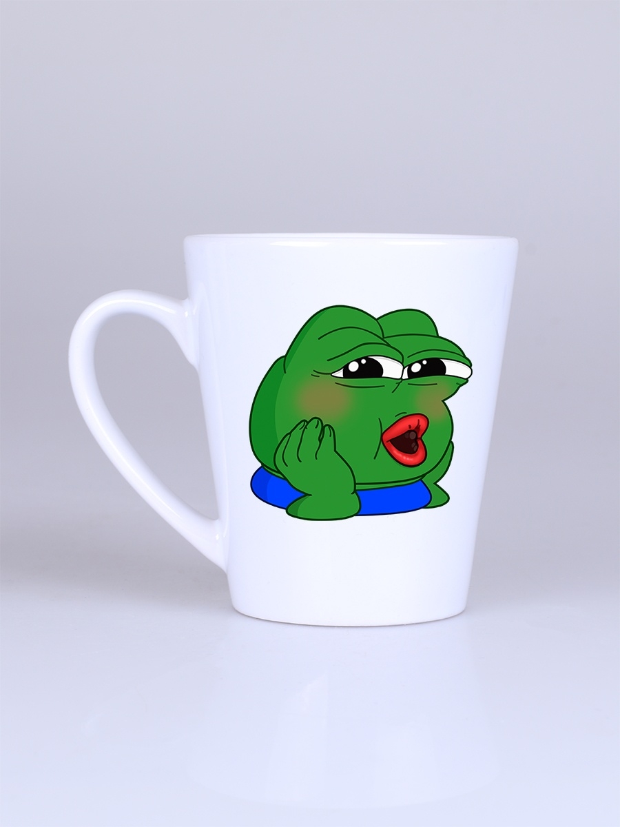 фото Кружка сувенирshop прикол "жаба pepe" 360 мл cu-pr33-w/ls