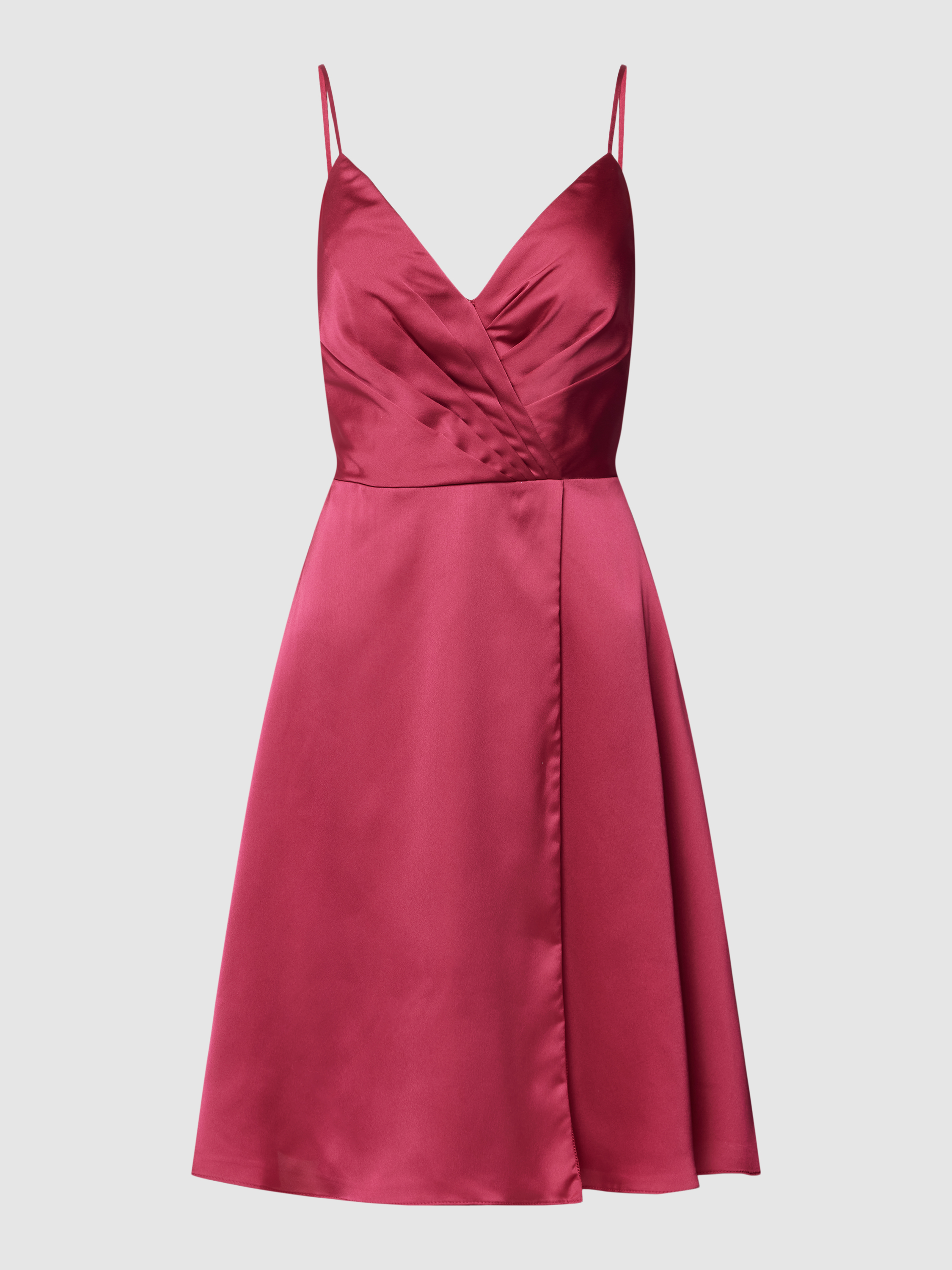 Платье женское Luxuar 1783163 бордовое 48 (доставка из-за рубежа)