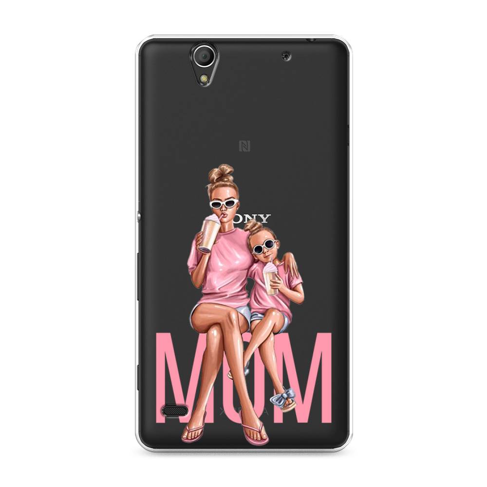 

Чехол Awog на Sony Xperia C4 "Lovely mom", Разноцветный, 52650-7