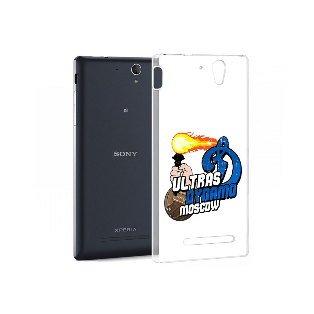 

Чехол MyPads Tocco для Sony Xperia C3 ФК Динамо (PT18760.251.177), Прозрачный, Tocco