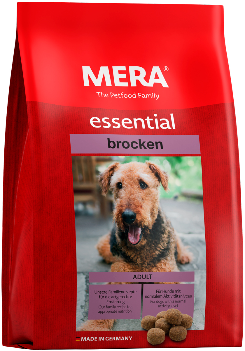 фото Сухой корм для собак mera essential brocken , домашняя птица, 12.5кг