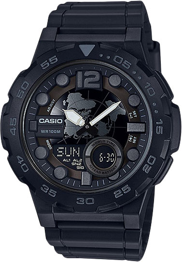 фото Наручные часы мужские casio aeq-100w-1b