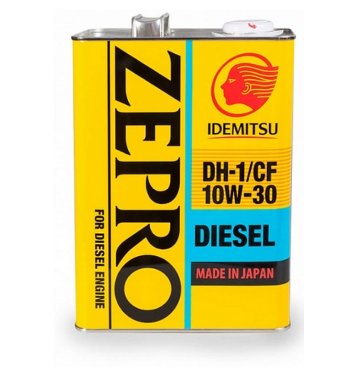 Моторное масло Idemitsu Zepro Diesel Cf/Dh-1 10W30 4л