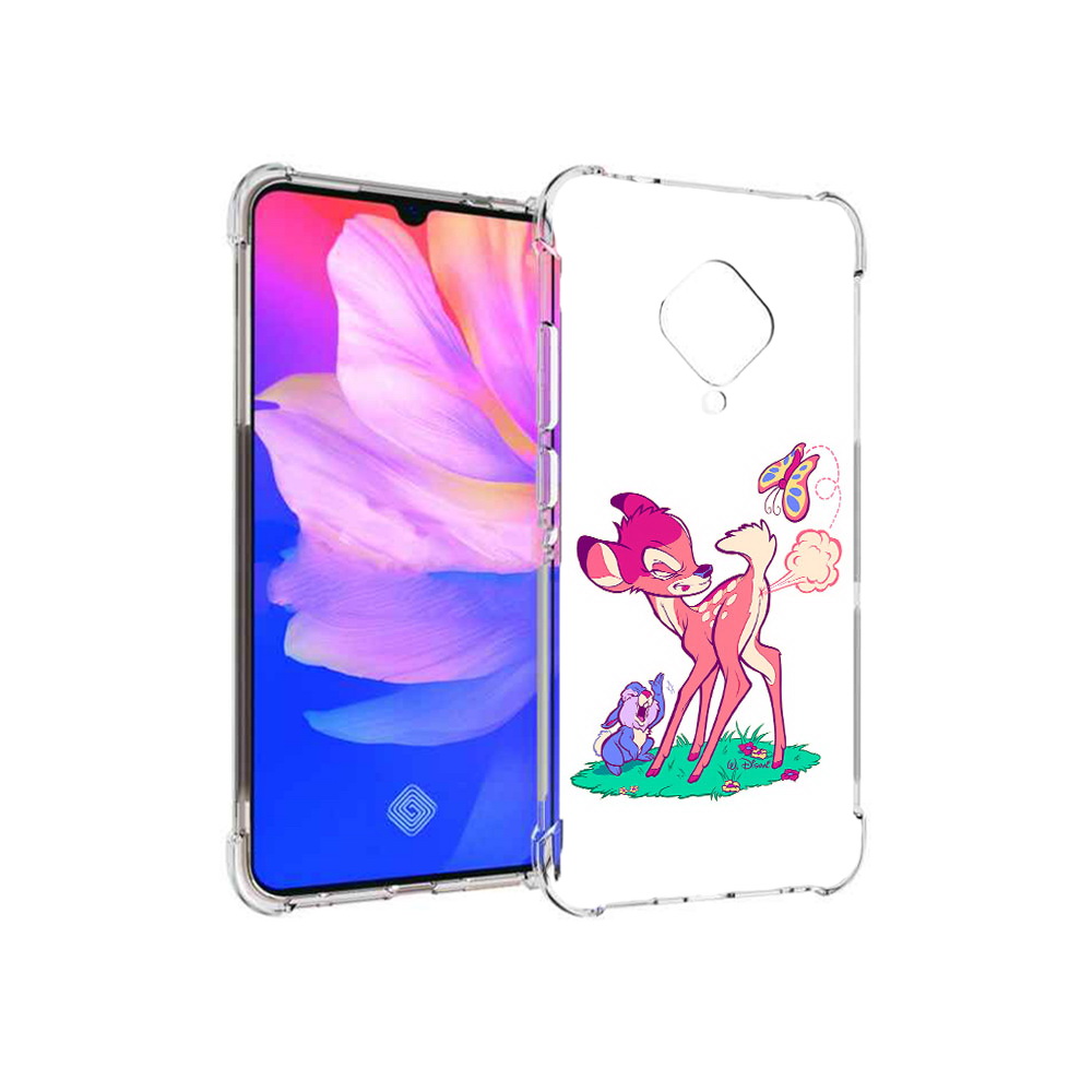 

Чехол MyPads Tocco для Vivo V17 смешной олененок (PT147343.378.610), Прозрачный, Tocco