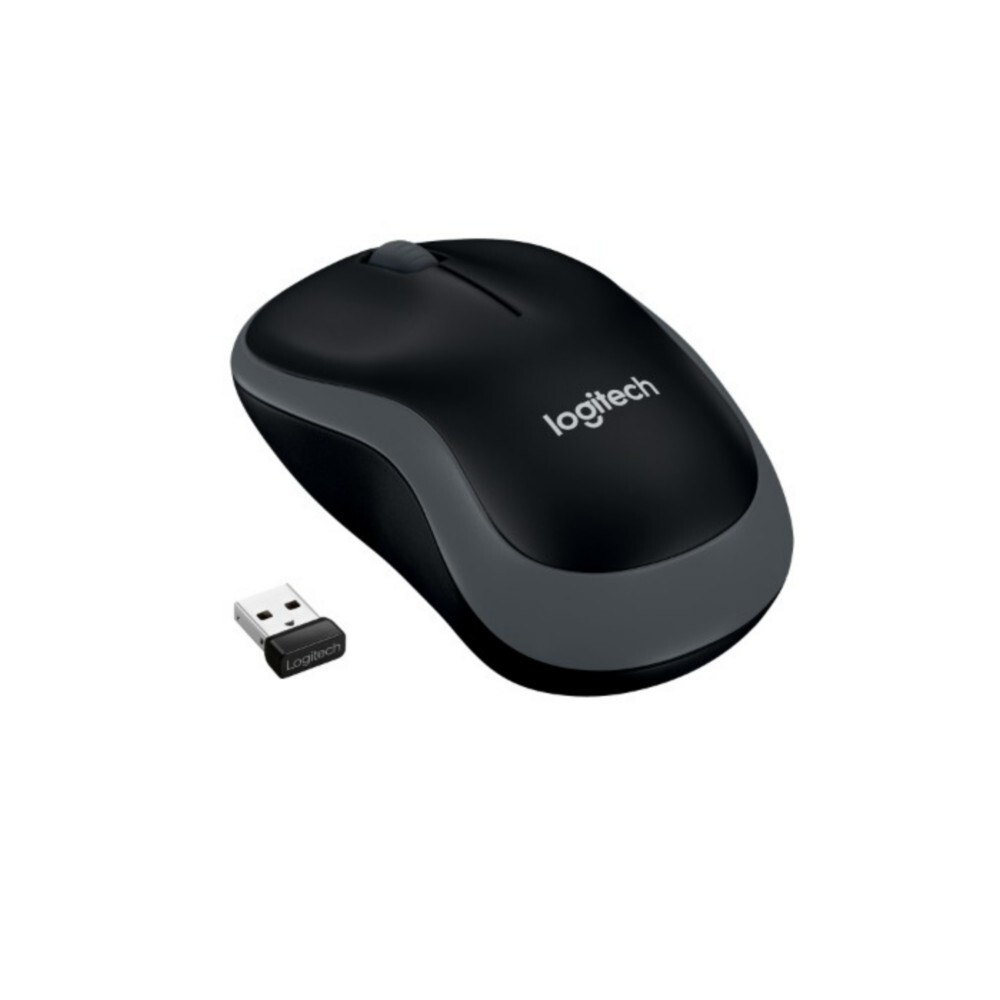 Беспроводная мышь Logitech M185 серый (910-002235)