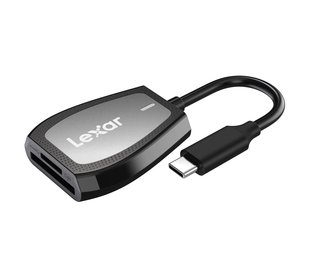 

Карт-ридер Lexar Multi-Card 2-in-1 (LRW470U), Multi-Card 2-in-1, USB 3.2 gen.1, Type-C (SD/MicroSD UHS-I/II)
