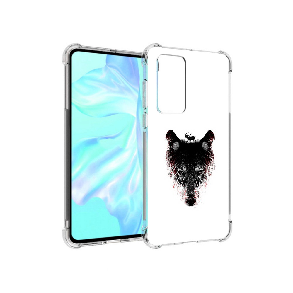 

Чехол MyPads Tocco для Huawei P40 волк в траве, Прозрачный, Tocco