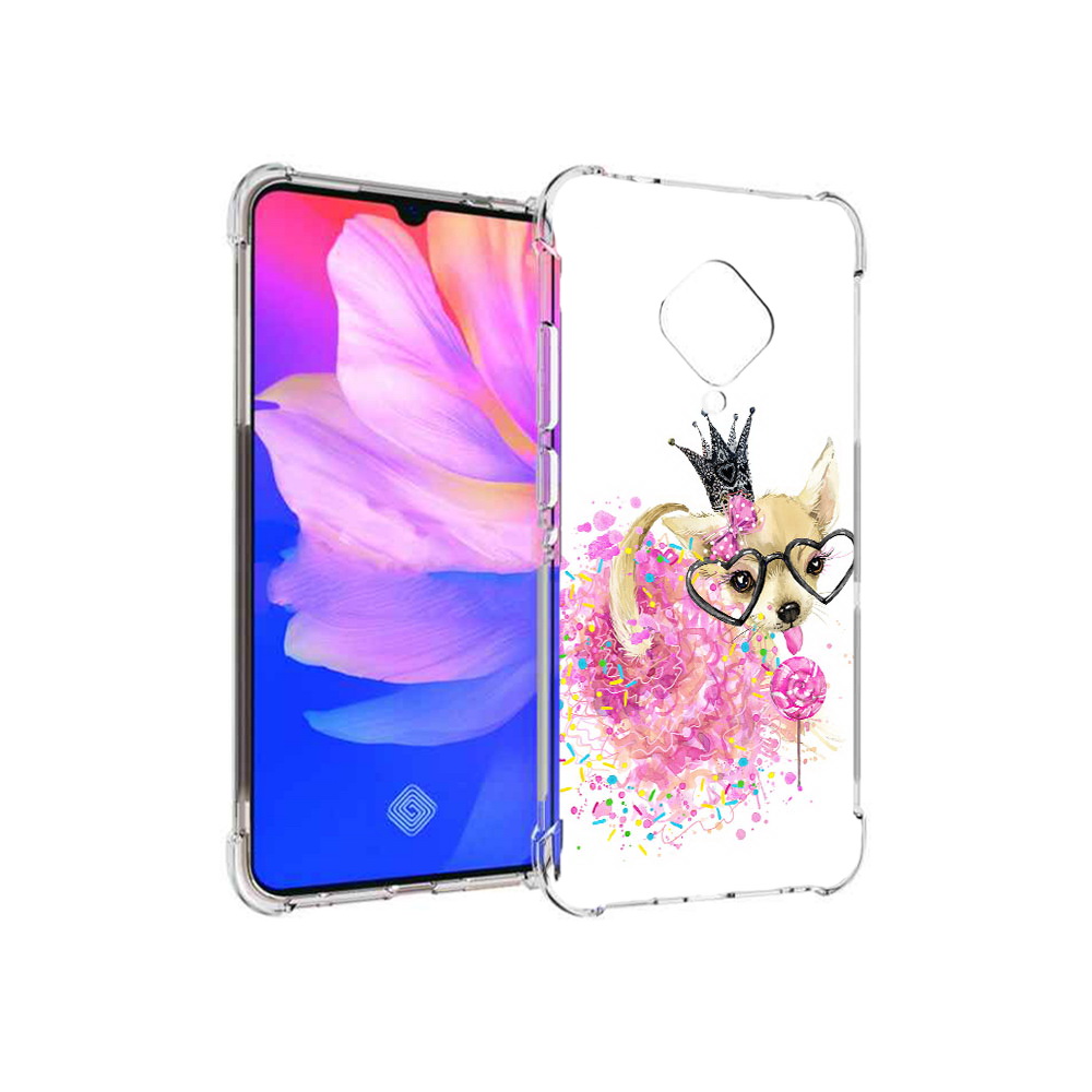 

Чехол MyPads Tocco для Vivo V17 сладкая принцесса (PT147343.378.606), Прозрачный, Tocco