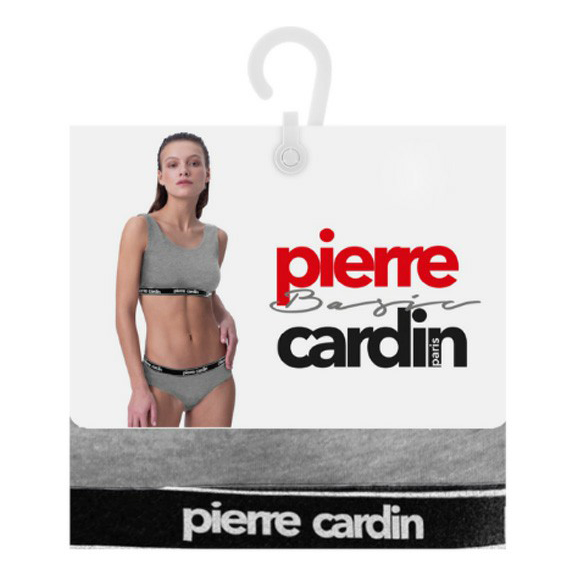 Трусы женские Pierre Cardin серые 44-46