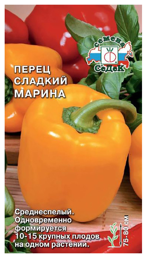 

Семена перец сладкий СеДеК Марина 13759 1 уп.