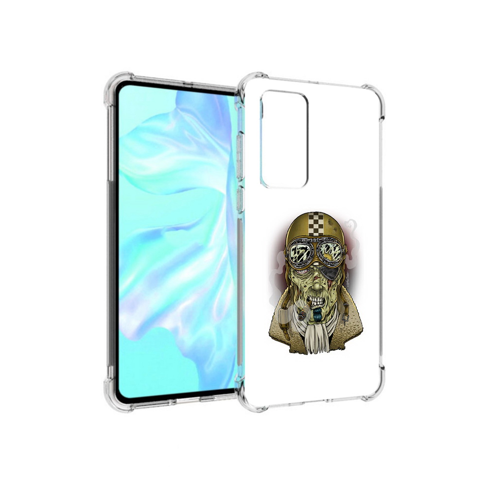 

Чехол MyPads Tocco для Huawei P40 военный зомби, Прозрачный, Tocco