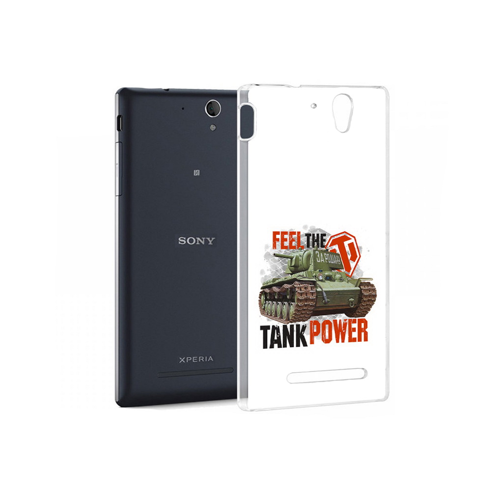 

Чехол MyPads Tocco для Sony Xperia C3 Танк (PT18760.251.169), Прозрачный, Tocco