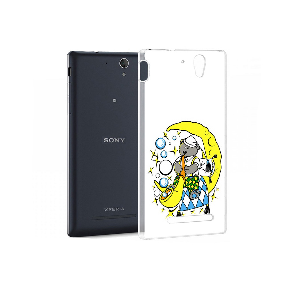 

Чехол MyPads Tocco для Sony Xperia C3 Сырная луна (PT18760.251.167), Прозрачный, Tocco
