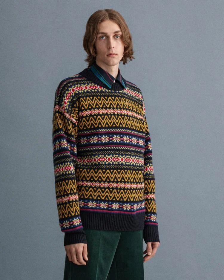 

Джемпер мужской GANT 8060017 синий M, 8060017