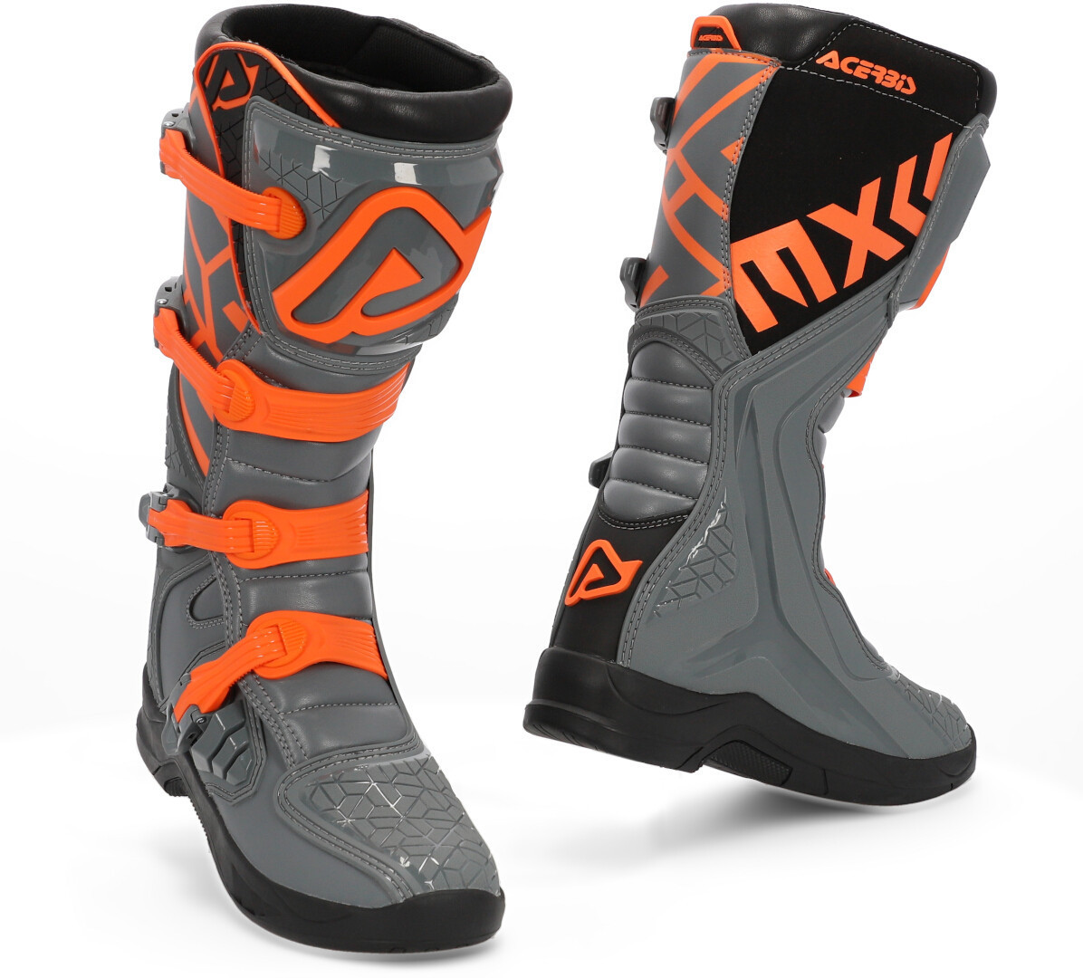 

Мотоботы кроссовые Acerbis X-TEAM Grey/Orange (р.43), Оранжевый;серый, X-Team