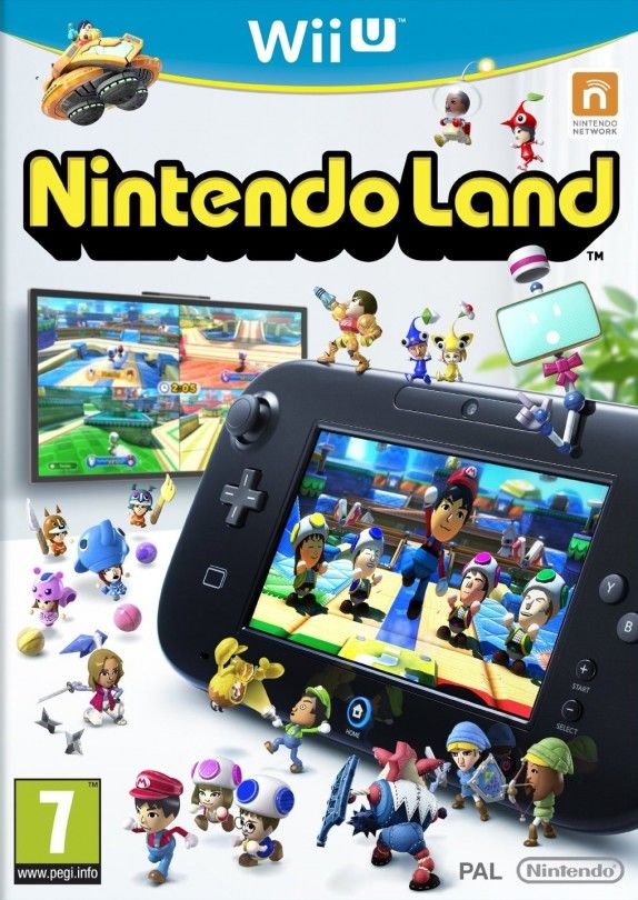 Игра Nintendo Land (Nintendo Wii U, полностью на иностранном языке)