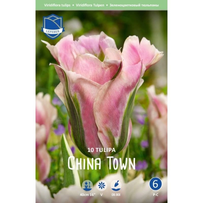 

Луковицы тюльпан Lefeber China Town 10 шт.