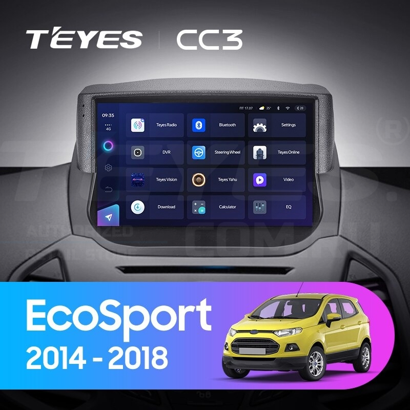 

Штатная магнитола Teyes CC3 4/32 Ford EcoSport (2014-2018), CC3