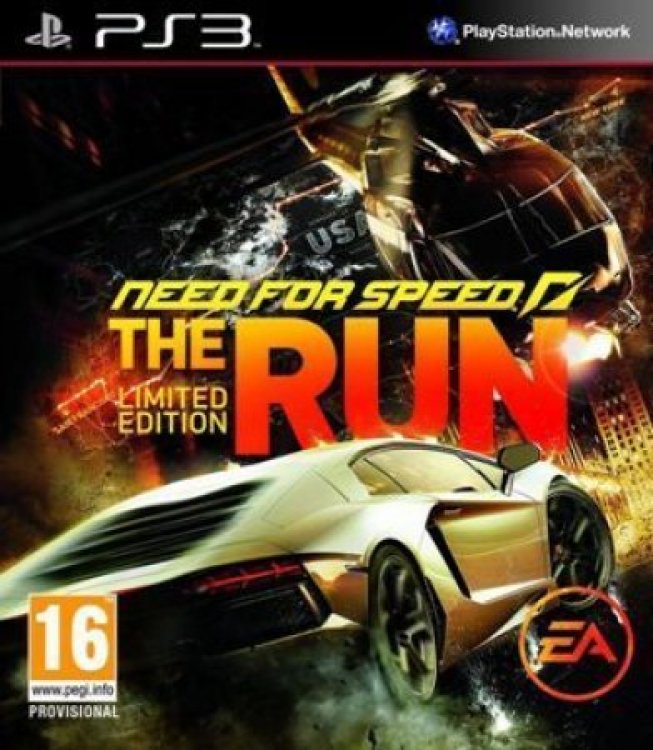 Игра Need for Speed The Run Limited Edition (PlayStation 3, полностью на русском языке)