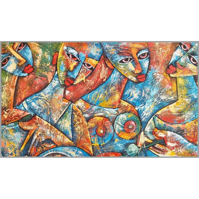 

Алмазная мозаика «Девичник» 60×35 см, 38 цветов