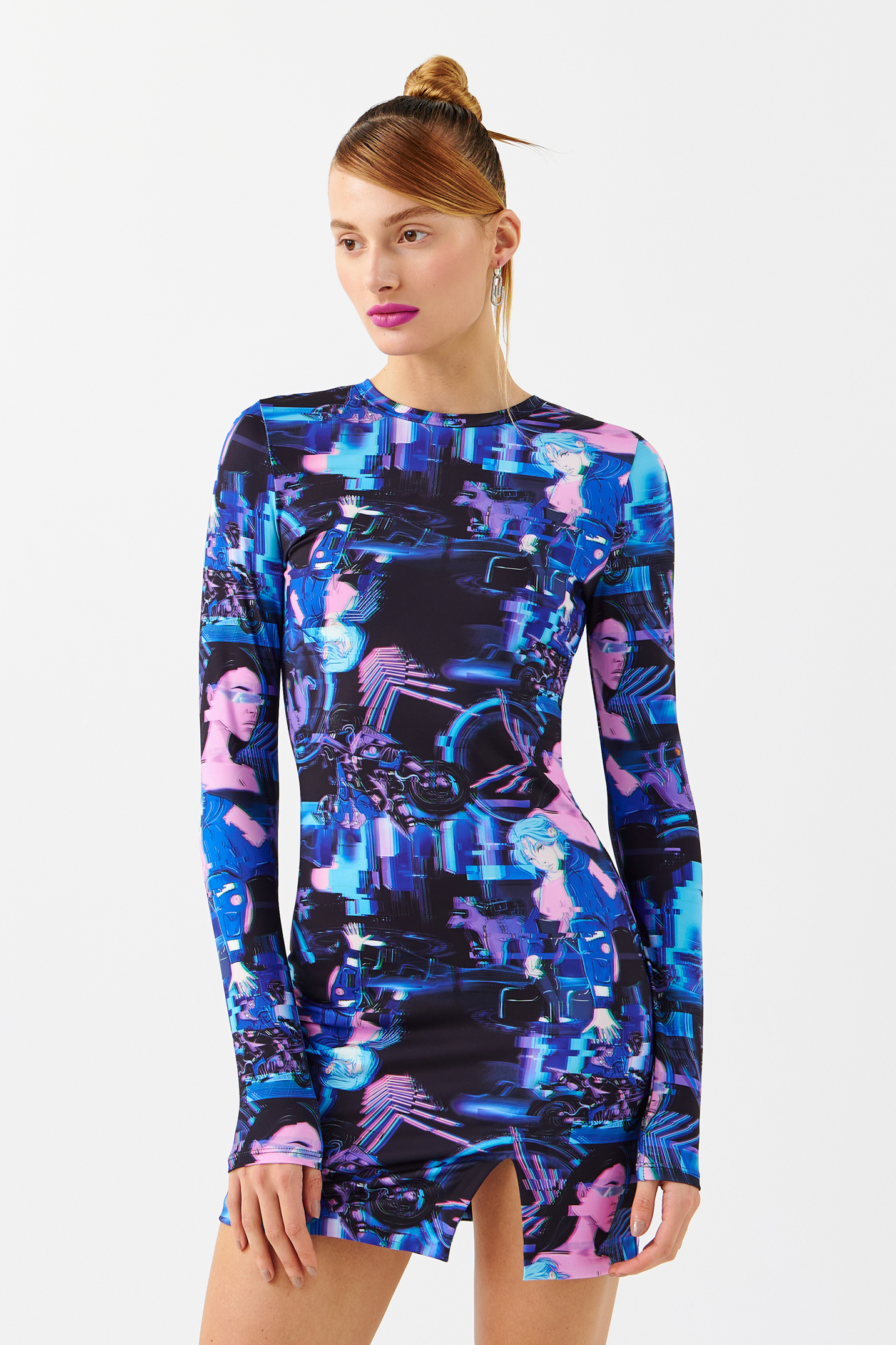 

Платье женское Befree 2241374578-44 синее L/XL, 2241374578-44