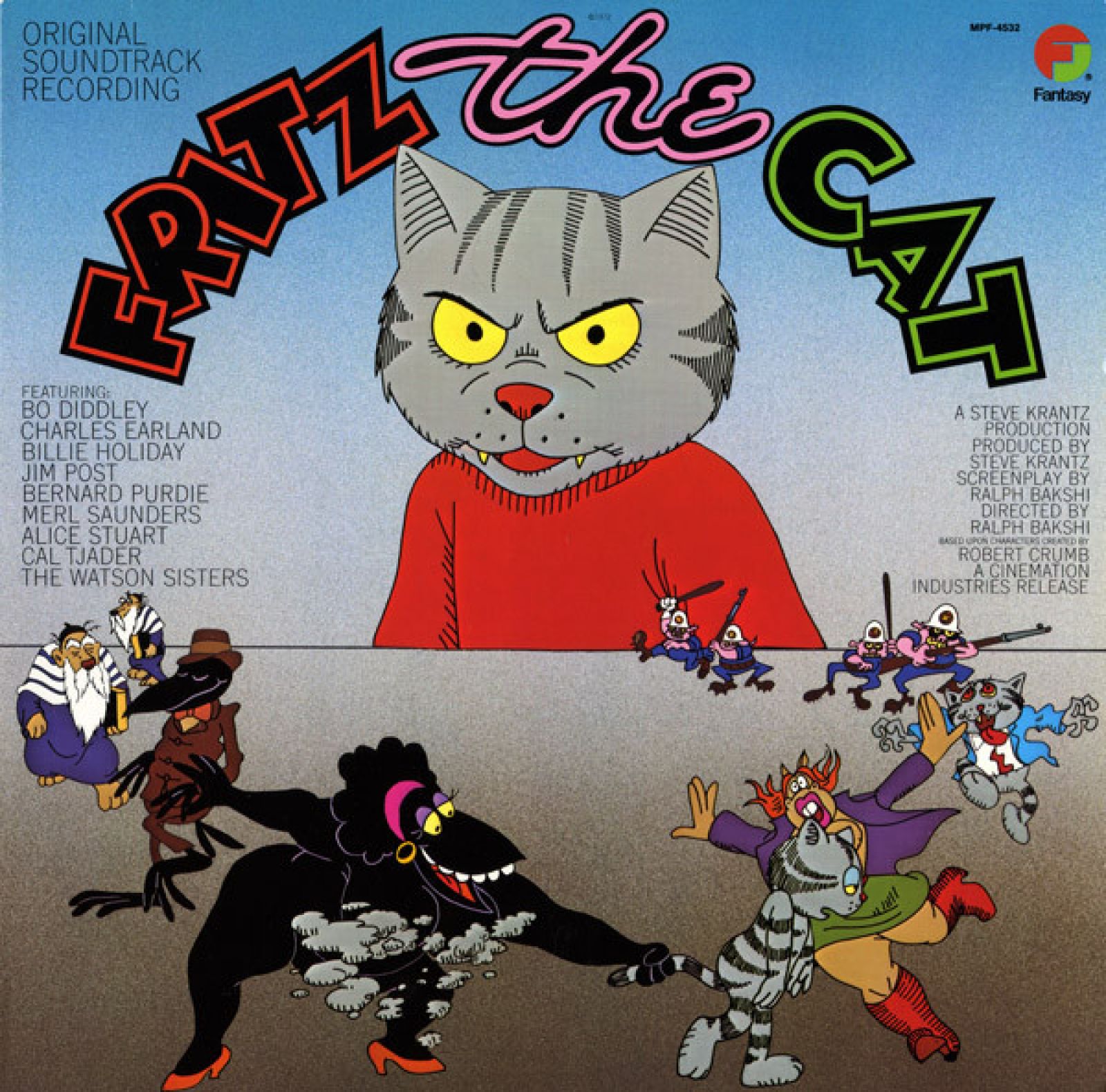 Виниловая пластинка  OST Fritz The Cat