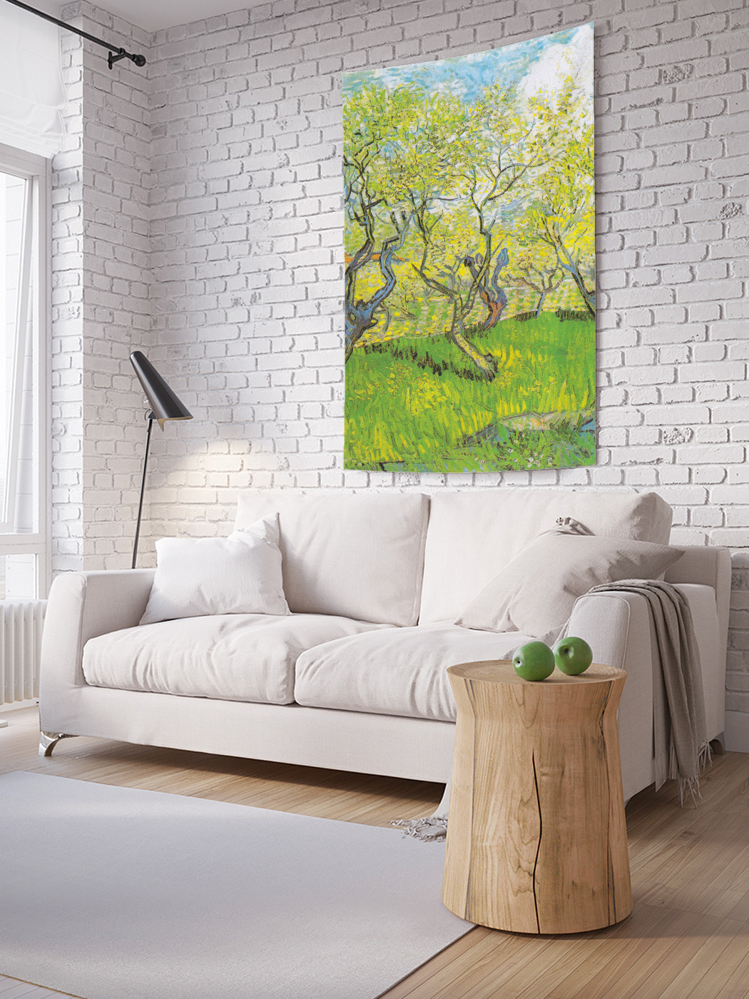 

Вертикальное фотопанно на стену JoyArty Цветущие сады 150x200 см, Цветущие сады
