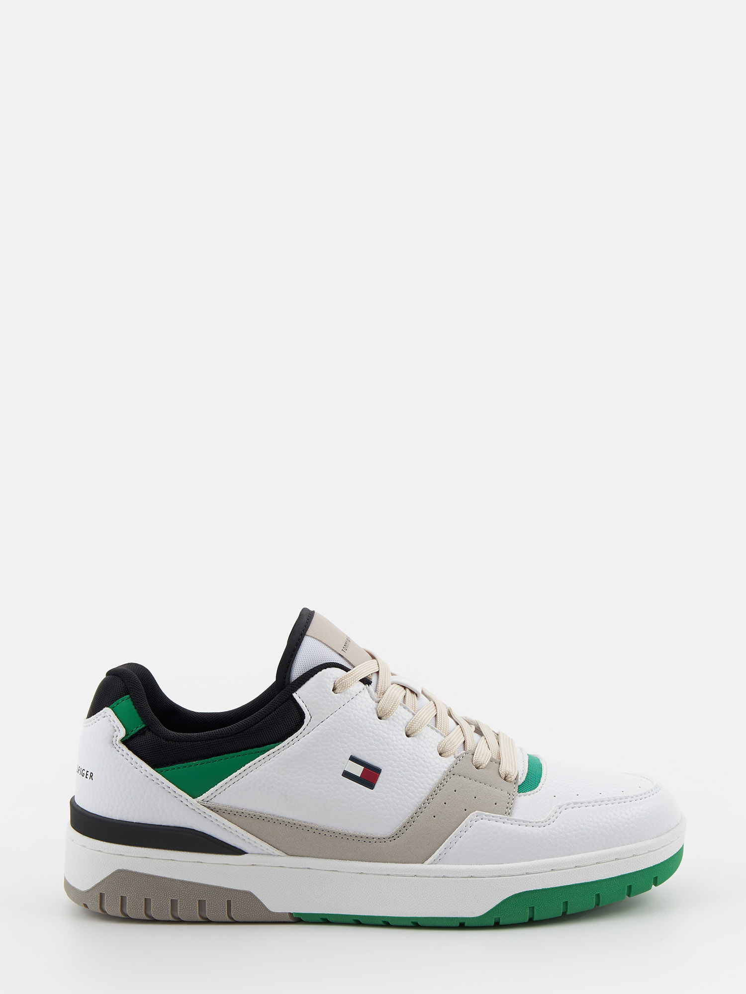 

Кеды мужские Tommy Hilfiger TMNASHON белые 10.5 US, Белый, TMNASHON