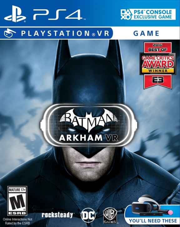фото Игра batman: arkham vr (только для vr) для playstation 4 warner bros. ie
