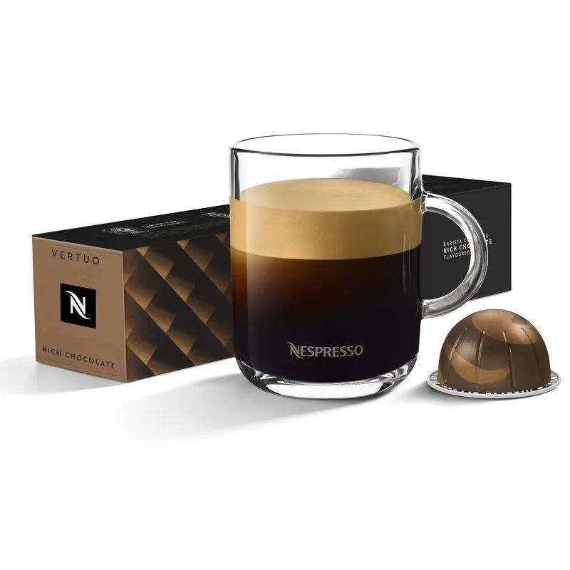 

Кофе в капсулах Nespresso Vertuo Barista Creations Rich Chocolate, 10 шт, Vertuo Rich Chocolate