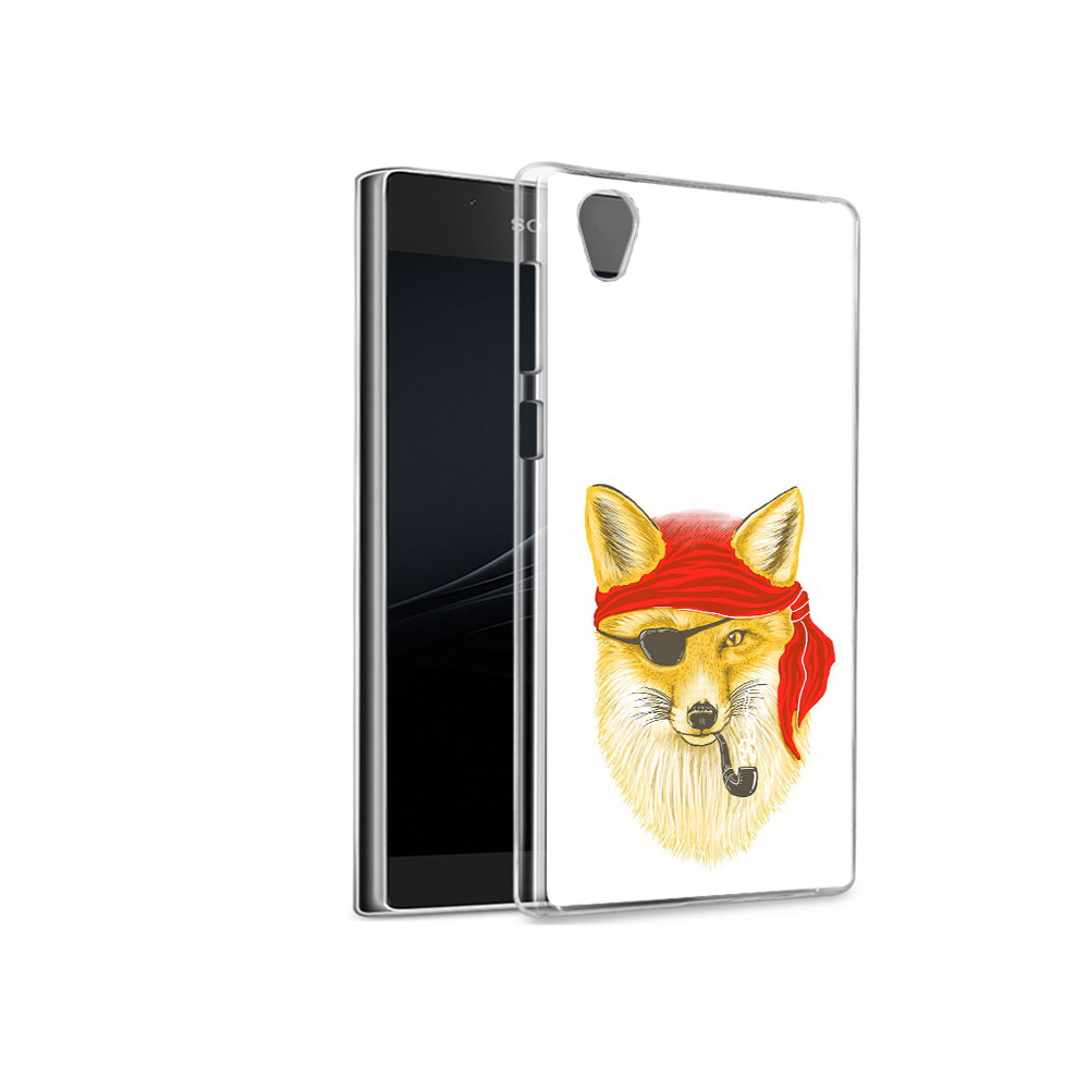 

Чехол MyPads Tocco для Sony Xperia L1 лиса-пират (PT66853.250.440), Прозрачный, Tocco