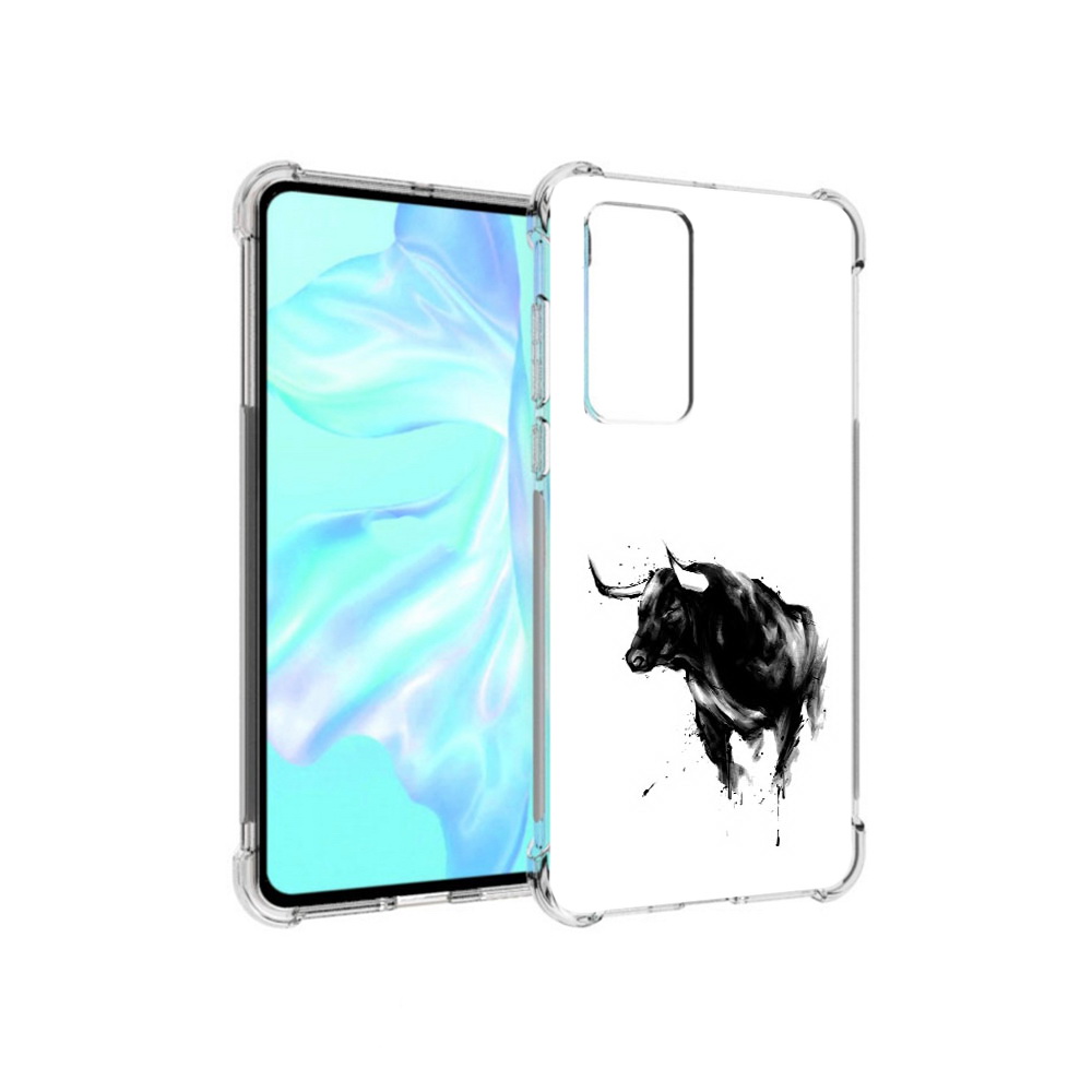 

Чехол MyPads Tocco для Huawei P40 бык, Прозрачный, Tocco
