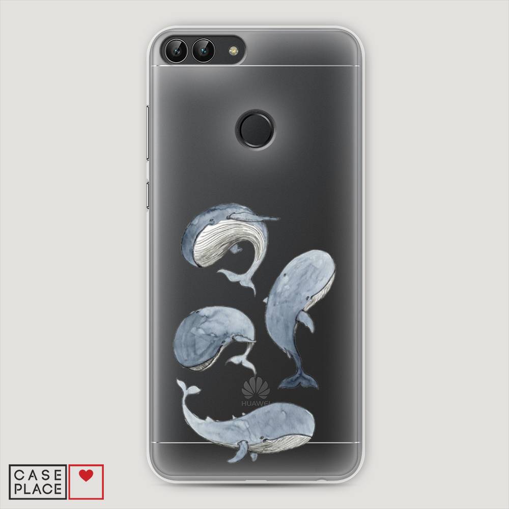 

Чехол Awog "Киты" для Huawei P Smart