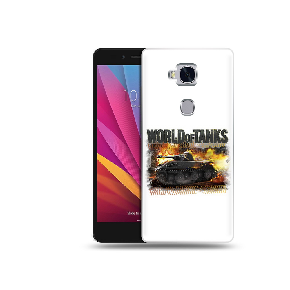 

Чехол MyPads Tocco для Honor 5X Мир танков-2 (PT24996.45.118), Прозрачный, Tocco