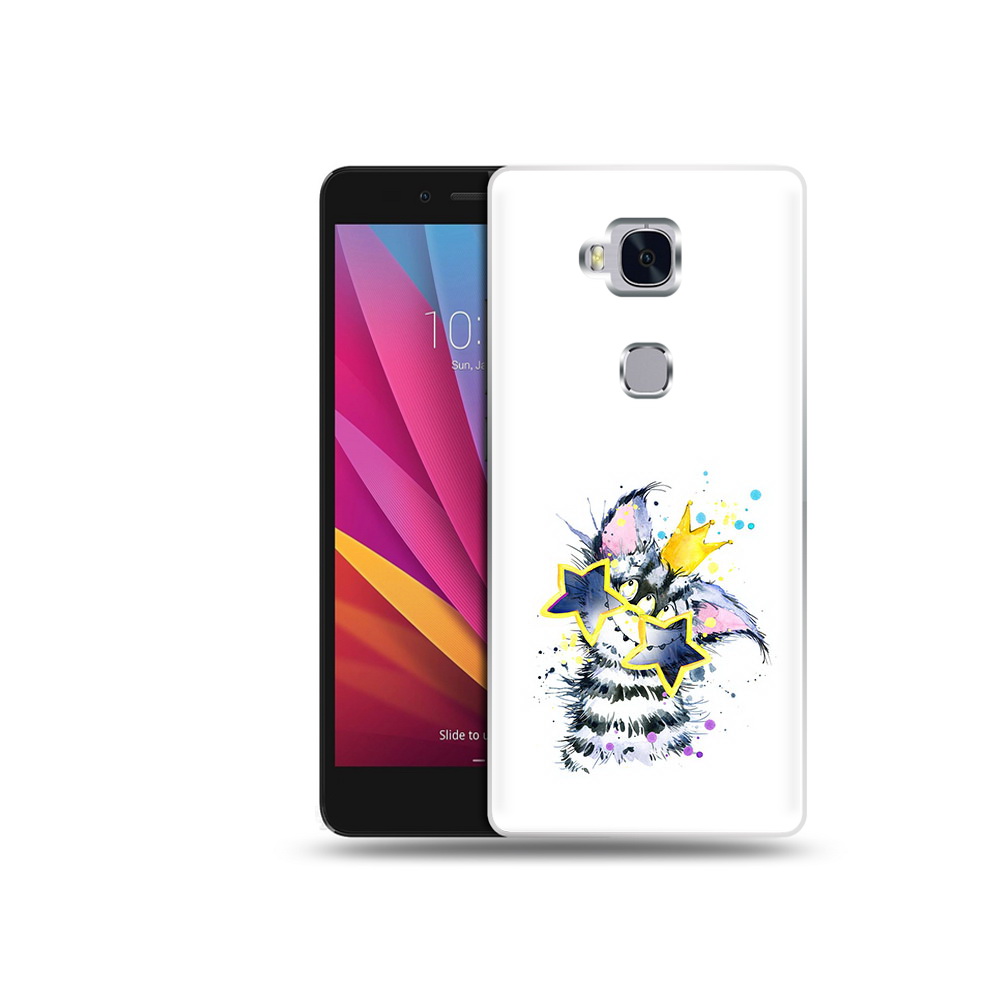 

Чехол MyPads Tocco для Honor 5X Мартовский Нуся (PT24996.45.114), Прозрачный, Tocco