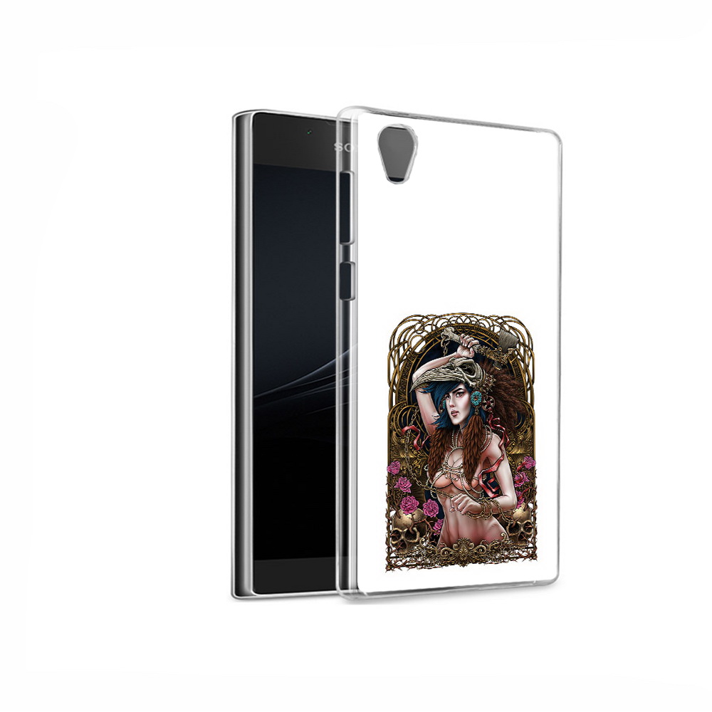 

Чехол MyPads Tocco для Sony Xperia L1 красивая девушка рисунок (PT66853.250.407), Прозрачный, Tocco