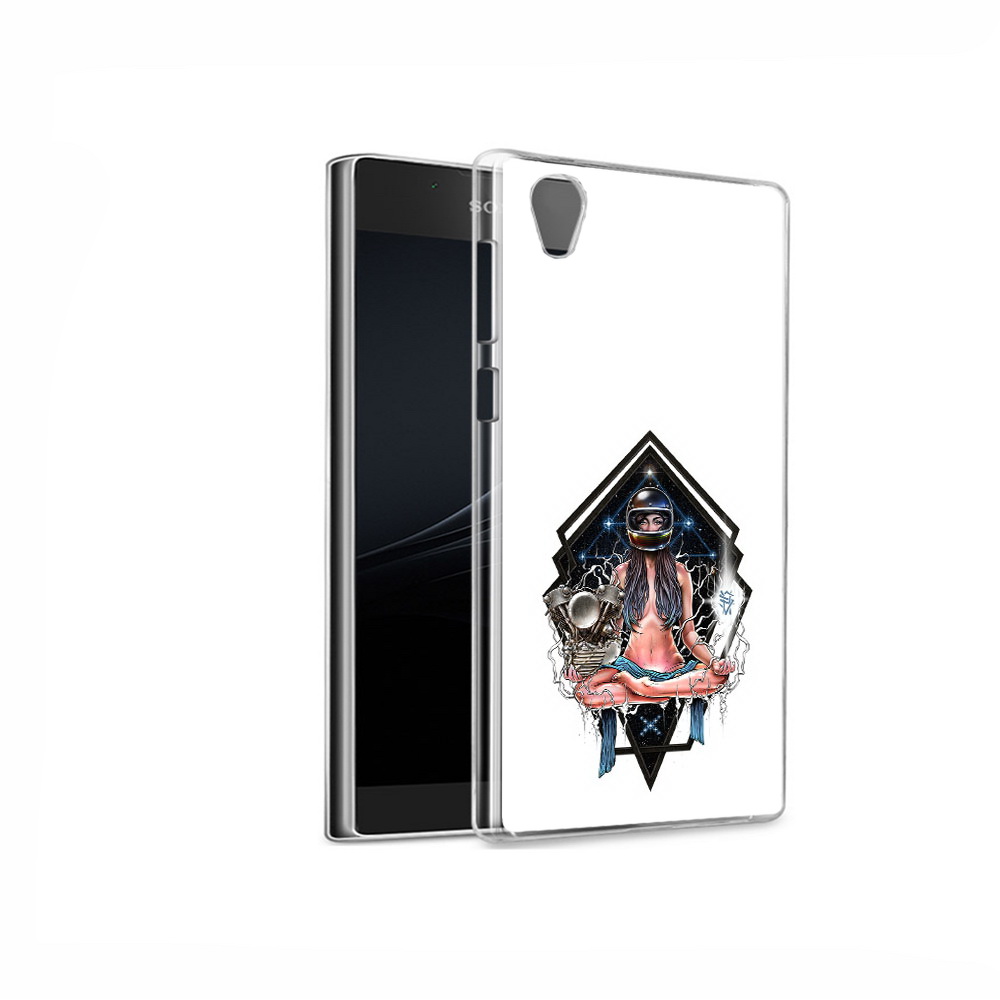 

Чехол MyPads Tocco для Sony Xperia L1 красивая девушка в шлеме (PT66853.250.406), Прозрачный, Tocco
