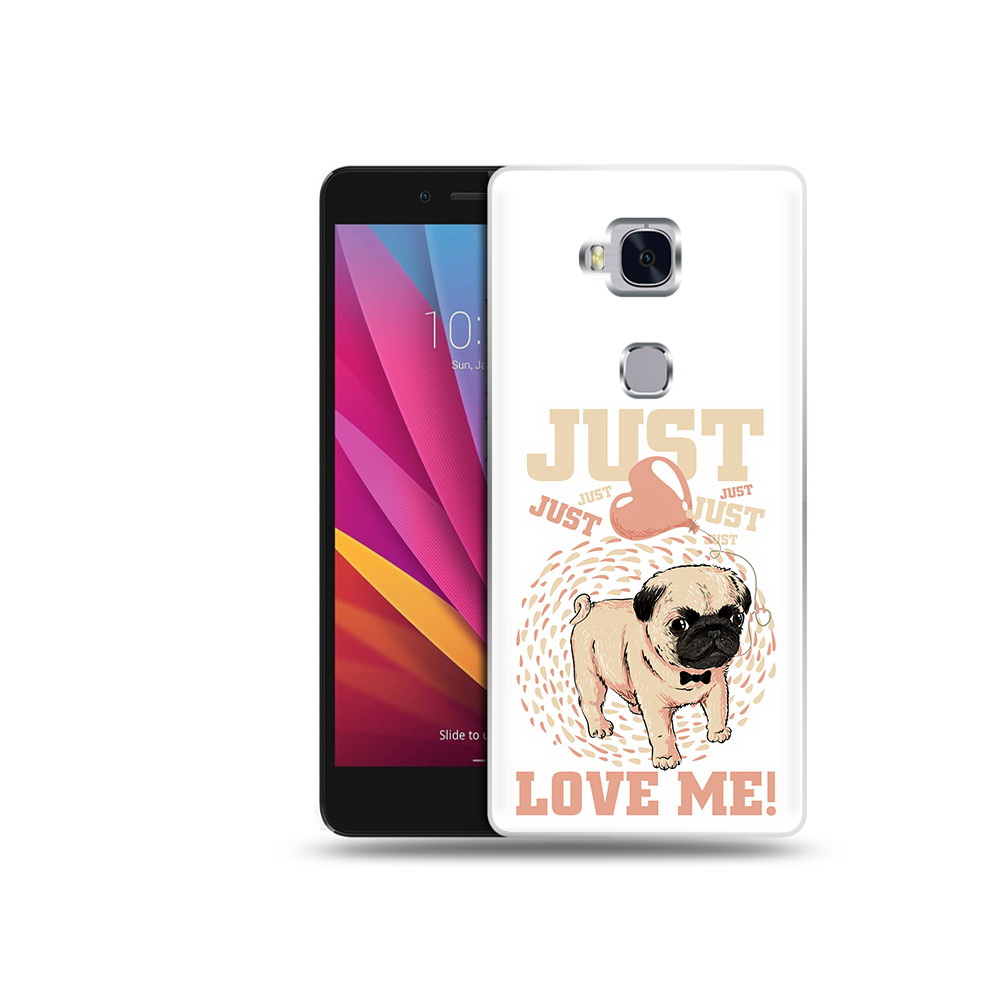 

Чехол MyPads Tocco для Honor 5X Люби меня (PT24996.45.109), Прозрачный, Tocco