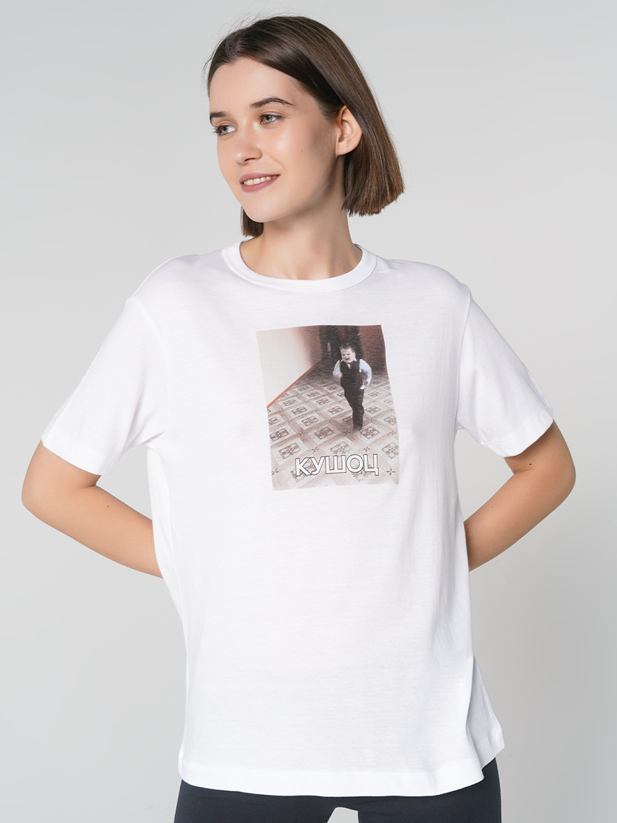 

Футболка женская ТВОЕ 84319 белая XS, 84319