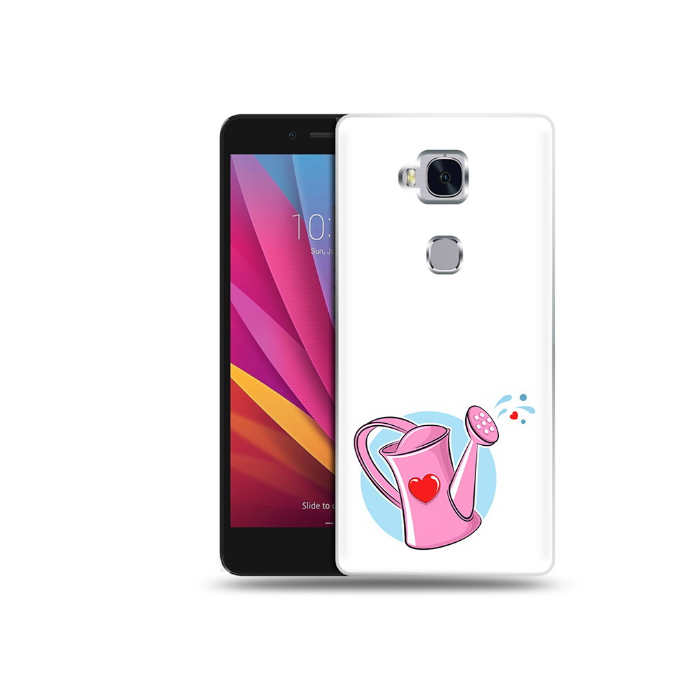 

Чехол MyPads Tocco для Honor 5X Лейка любви 14 февраля (PT24996.45.103), Прозрачный, Tocco